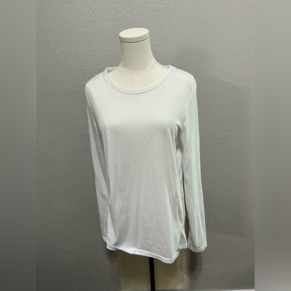Classic White Long Sleeve Top